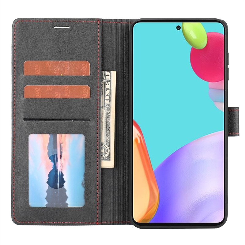 เคส Huawei P20 Lite / Nova 3e#เคสฝาพับแบบกระเป๋าสตางค์ Luxury Wallet Flip Phone Case