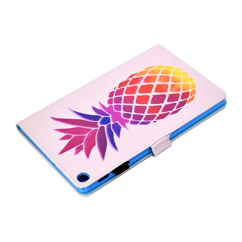 เคส Samsung Galaxy Tab S6 Lite 10.4 SM-P610 P615 P617 #เคสฝาพับหนัง PU พิมพ์ลาย Pattern Printing PU Leather Flip