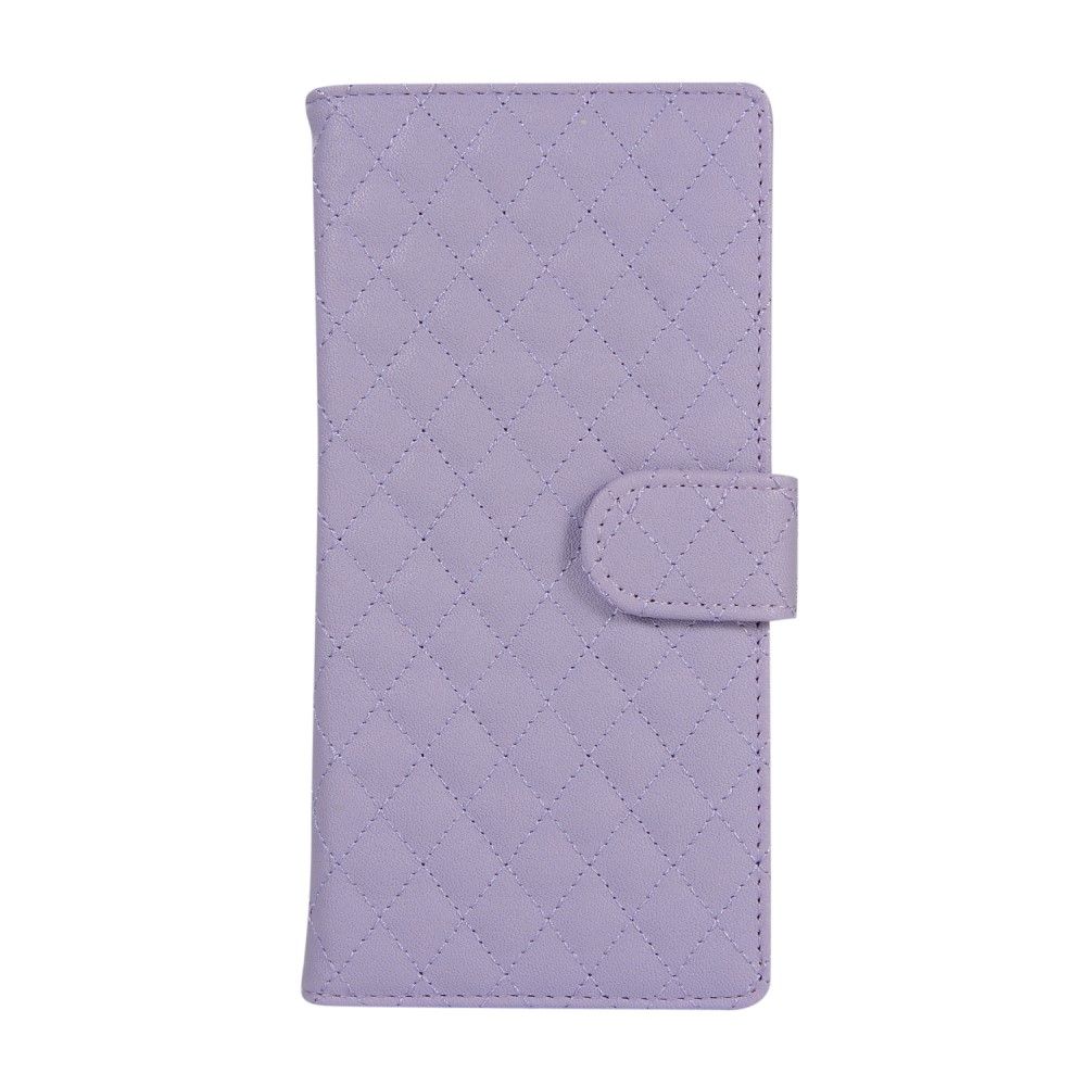 Case Samsung Galaxy A50 / A50s / A30s #เคสฝาพับหนัง PU รูปแบบกริด Grid Pattern Leather Wallet Stand