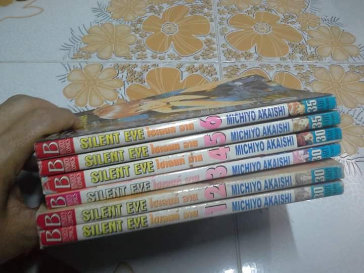 SILENT EYE ไซเลนท์ อาย (6 เล่มจบ) MICHIYO AKAISHI -สภาพบ้านปนเช่า **สินค้าหมด**