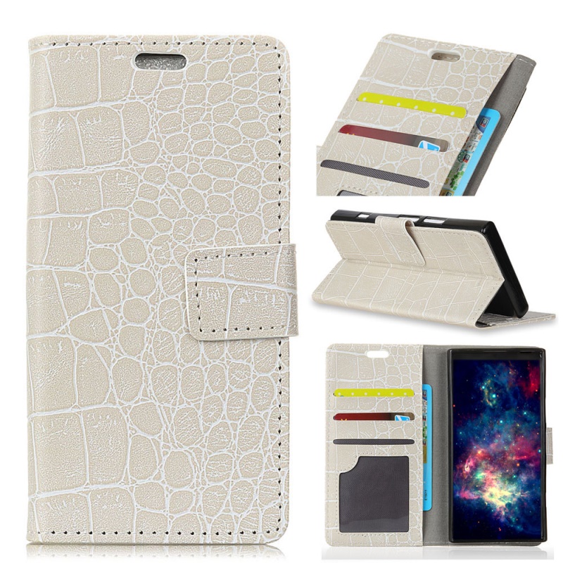 Case Huawei Mate 10 #เคสฝาพับสไตล์กระเป๋าหนัง PU ผิวหนังจระเข้ ออกแบบโดดเด่นสวยงาม