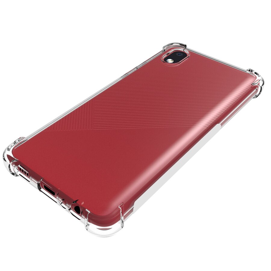 Case Samsung Galaxy A01 Core #เคสฝาหลังนิม่สีใสมุมกันกระแทก Crystal Clear Anti-slip Anti-Scratch Shockproof Durable Flexible TPU soft Case