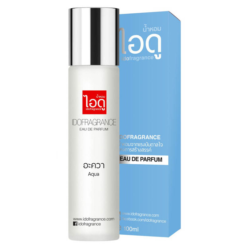 IDOFRAGRANCE Aqua Eau De Parfum น้ำหอม ไอดู กลิ่นอะควา 100ml.