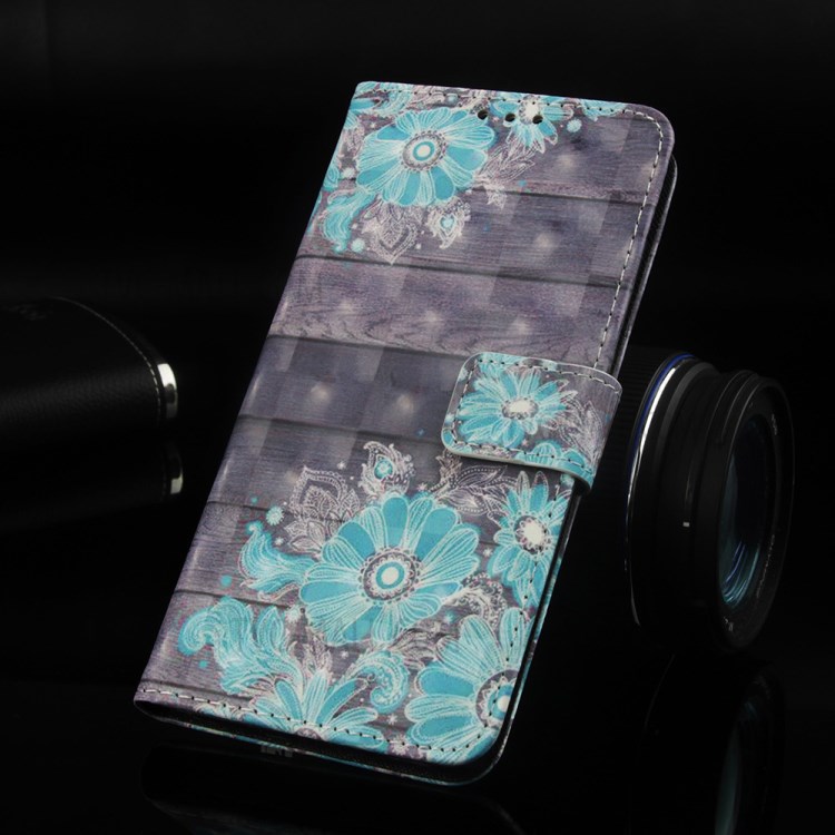 เคส Huawei P30 Pro #เคสฝาพับ3D Vivid Pattern Stand Leather สไตล์กระเป๋าสตางค์
