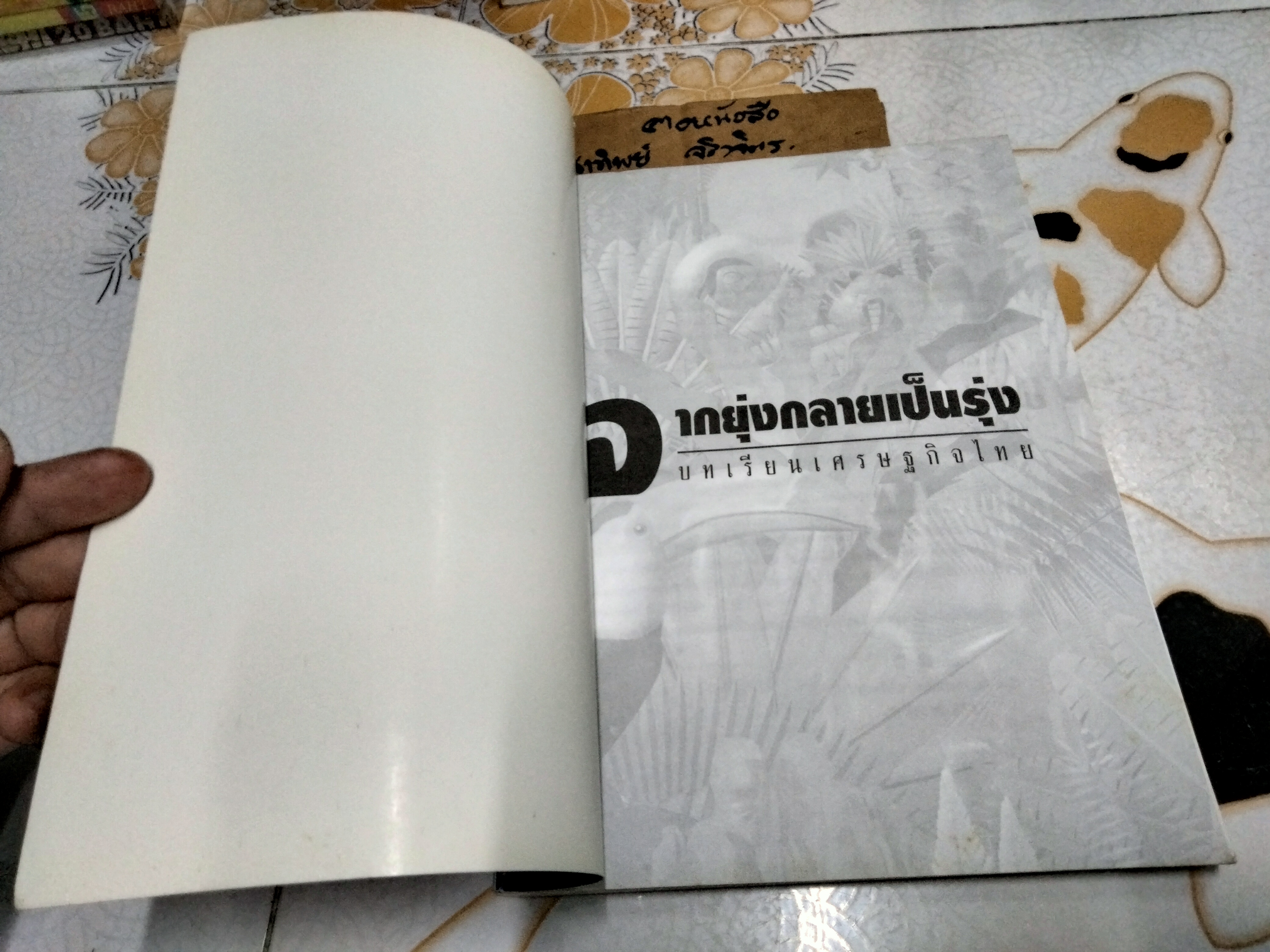 จากยุ่งกลายเป็นรุ่ง บทเรียนเศรษฐกิจไทย พิสิฐ ลี้อาธรรม , วีระ ธีรภัทร แปลและเรียบเรียง พิมพ์ครั้งที่ 2/2543 **สินค้าหมด**