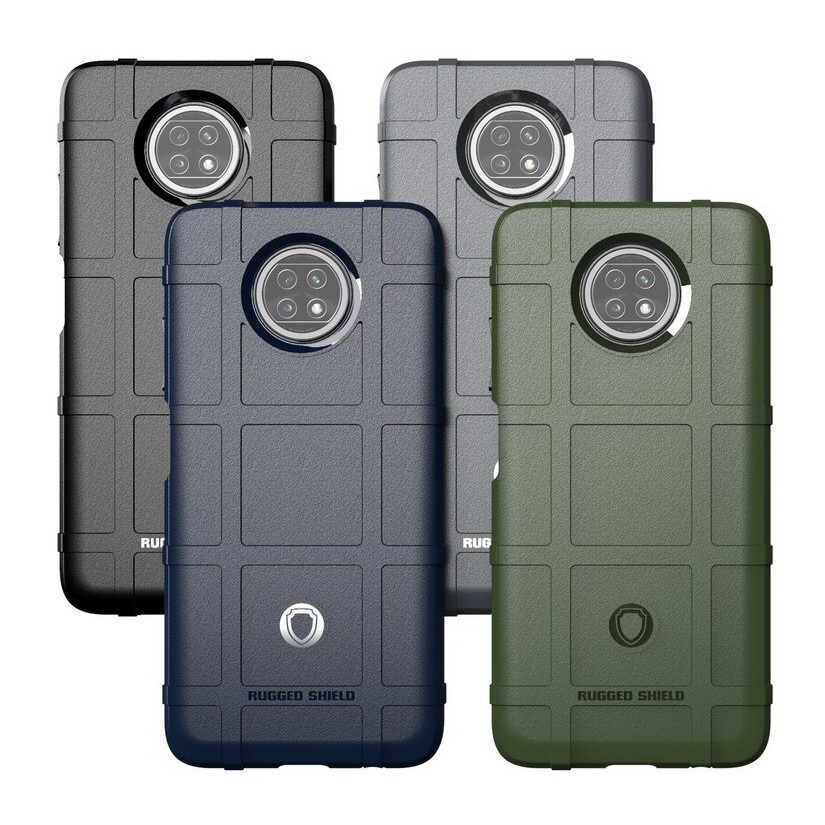 Case Redmi Note 9T 5G #เคสฝาหลัง Rugged Shield Series Soft Silicone Shock Absorption Matte กันกระแทก