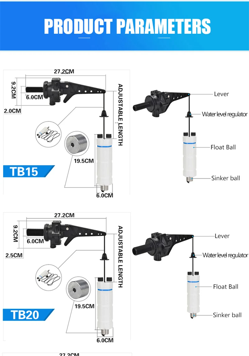 Float Valve Valve Controller ลูกลอยตัดน้ำ 2" (TB50 2inch)