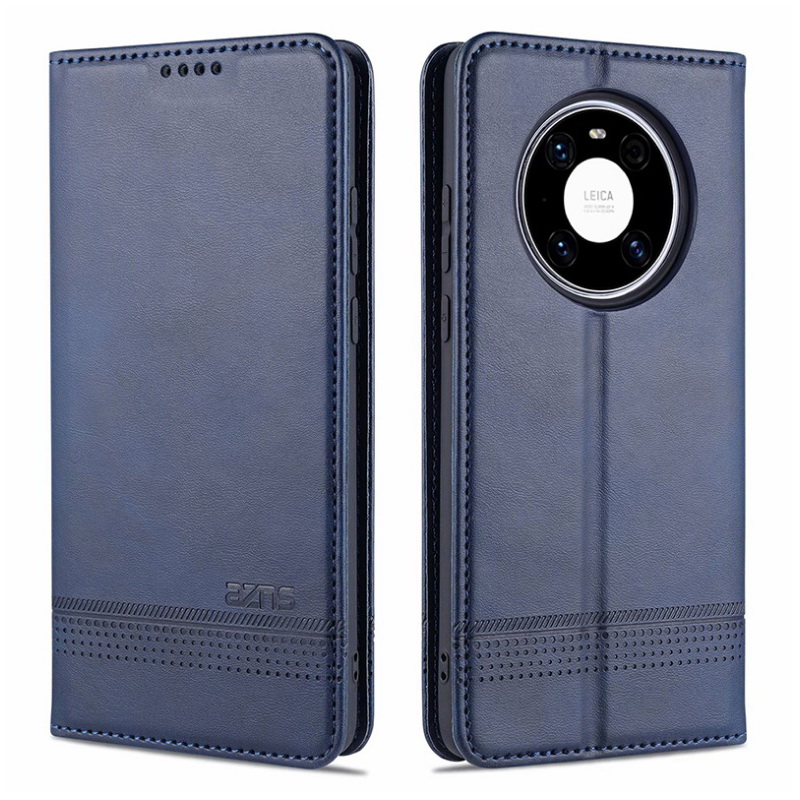 เคส Huawei Mate 40 Pro #เคสฝาพับ AZNS สไตล์ Retro หนัง PU มีช่องเสียบการ์ด