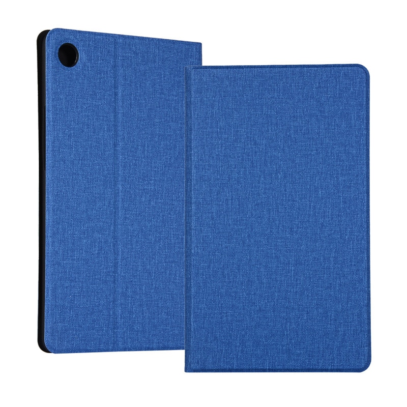 เคส Huawei MediaPad M5 Pro 10.8 นิ้ว #เคสฝาพับผิวผ้า Cloth Texture Leather Stand Case