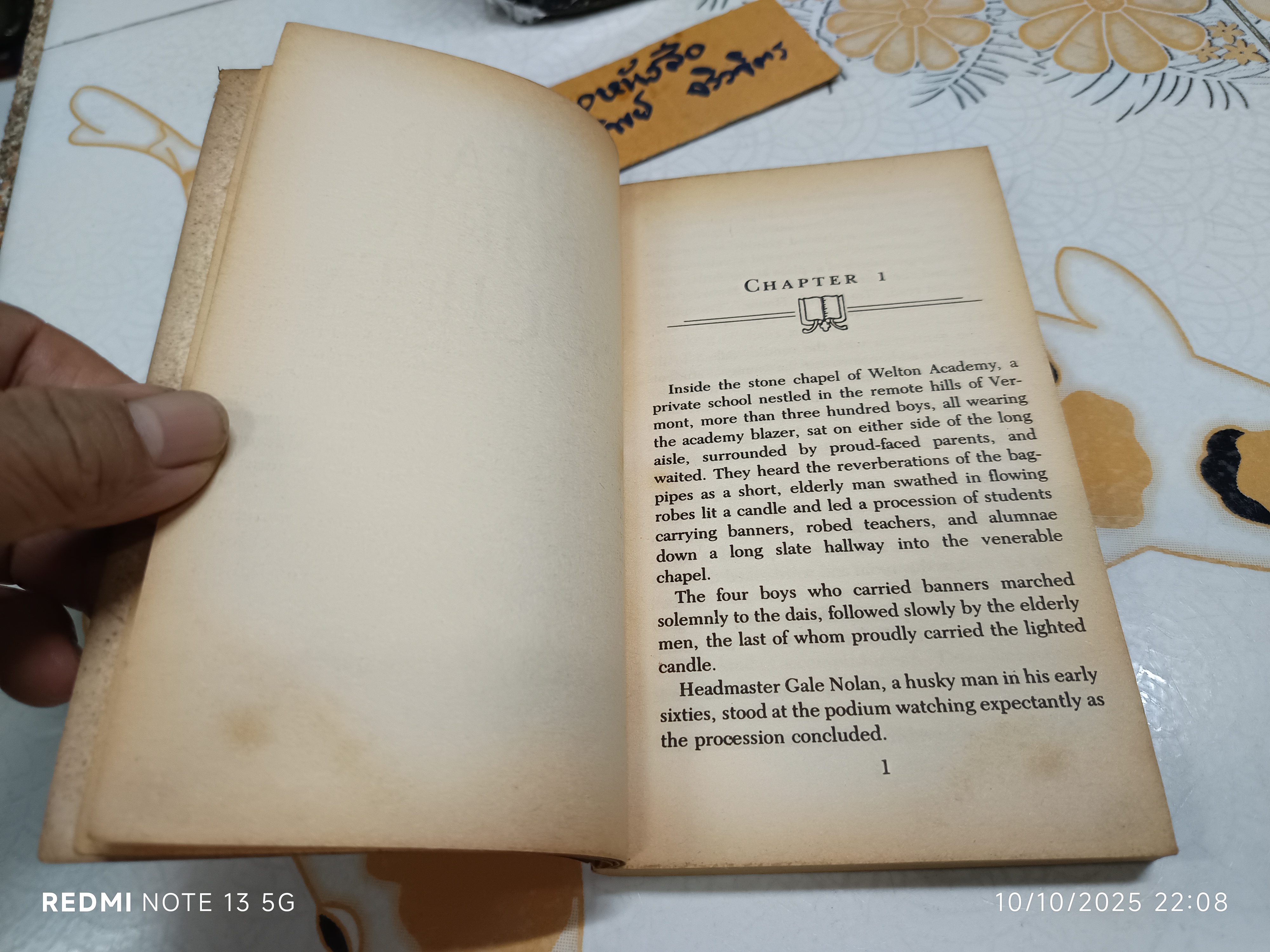 Dead Poets Society A novel by N. H. Kleinbaum 1995 **สินค้าหมด**