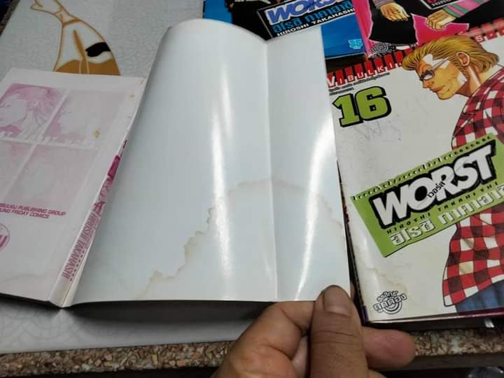 WORST เวอร์ส มีแค่ 1-29 ( ชุดเต็มมี 33 เล่มจบ) หนังสือบ้าน มีตำหนิบ้าง