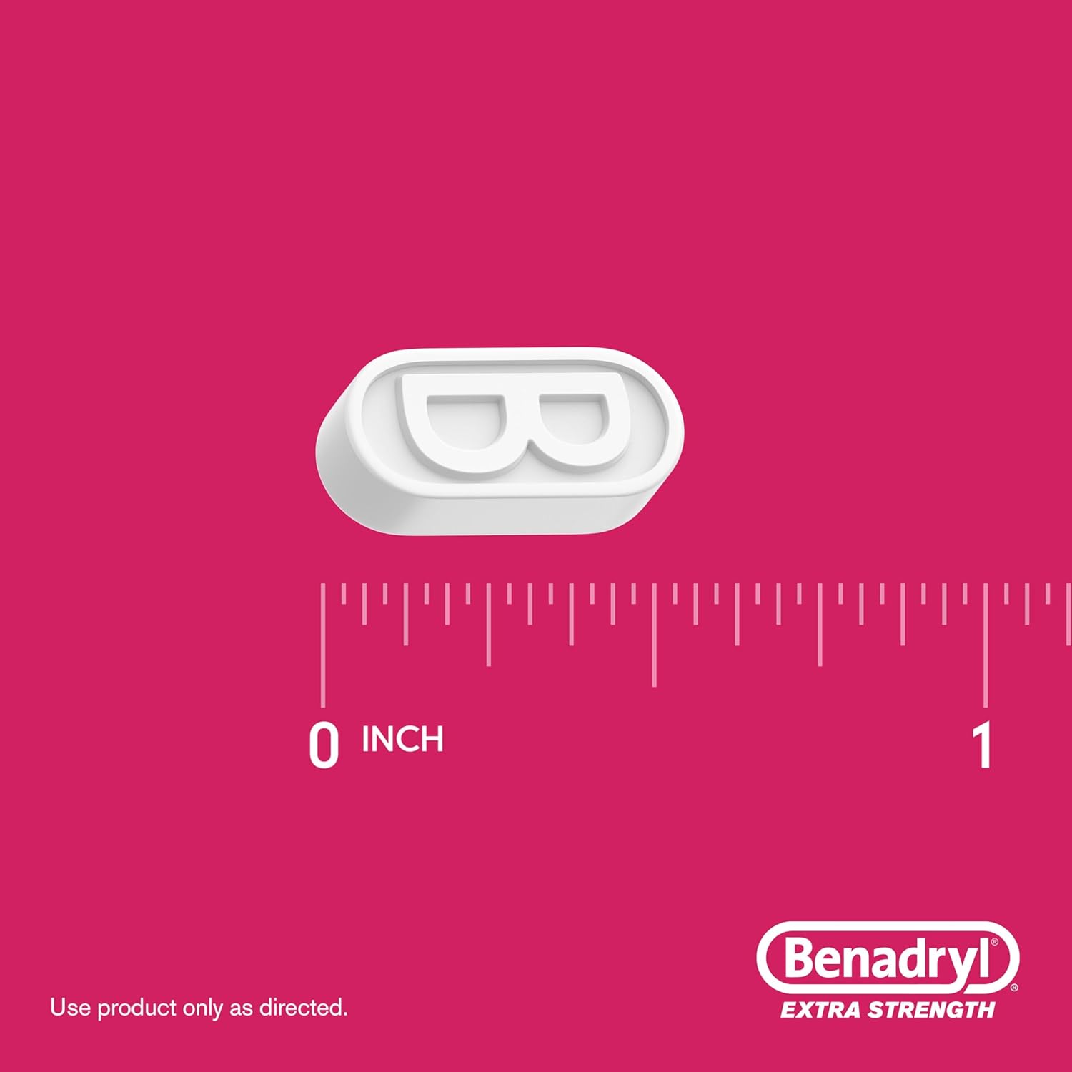 70% Sale!! EXP.09/2025 (Pre Order) Benadryl® Allergy Extra Strength Diphenhydramine 50mg 24 Tablets ยาบรรเทาอาการภูมิแพ้