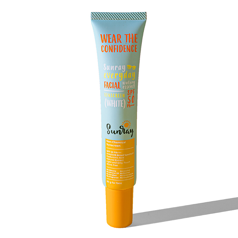 Sunray Everyday Facial Watery Essence Sunscreen SPF50 PA+++ 30g. (สีขาว) ครีมกันแดด สำหรับใบหน้า