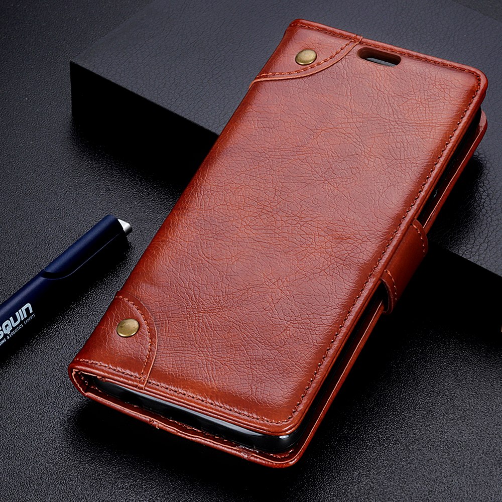 Case Asus Zenfone Max Pro (M2) ZB631KL #เคสฝาพับแบบกระเป๋าสตางค์ Textured PU Leather Protection