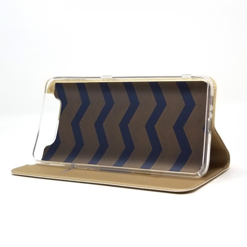 เคส Samsung Galaxy A80 #เคสฝาพับหนัง PU Magnetic Adsorption Stand Leather Card Holder