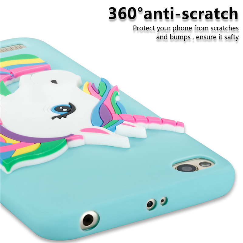 Case Xiaomi Redmi 5A #เคสฝาหลังนิ่ม Adorable 3D Unicorn Pattern Soft TPU