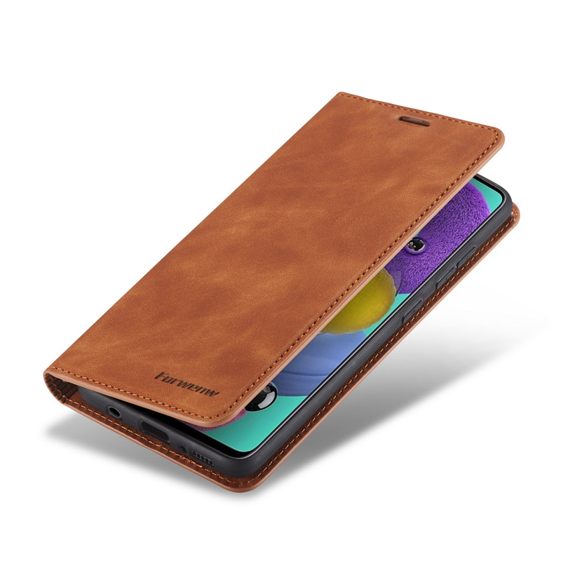 เคส Samsung Galaxy A13 5G#เคสฝาพับแบบกระเป๋าสตางค์ FORWENW Leather Wallet Case