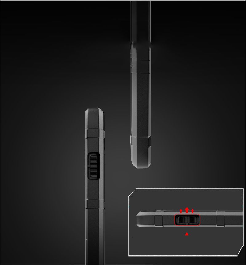 เคส Xiaomi Mi Note 10 Pro #เคสฝาหลัง Rugged Shield Series Soft Silicone Shock Absorption Matte กันกระแทก