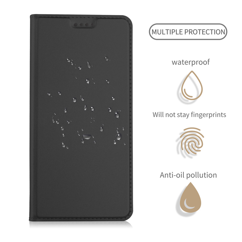 เคส Huawei P20 Pro #เคสฝาพับแบบฝาพับหนัง PU Card Holder Auto-absorbed Leather