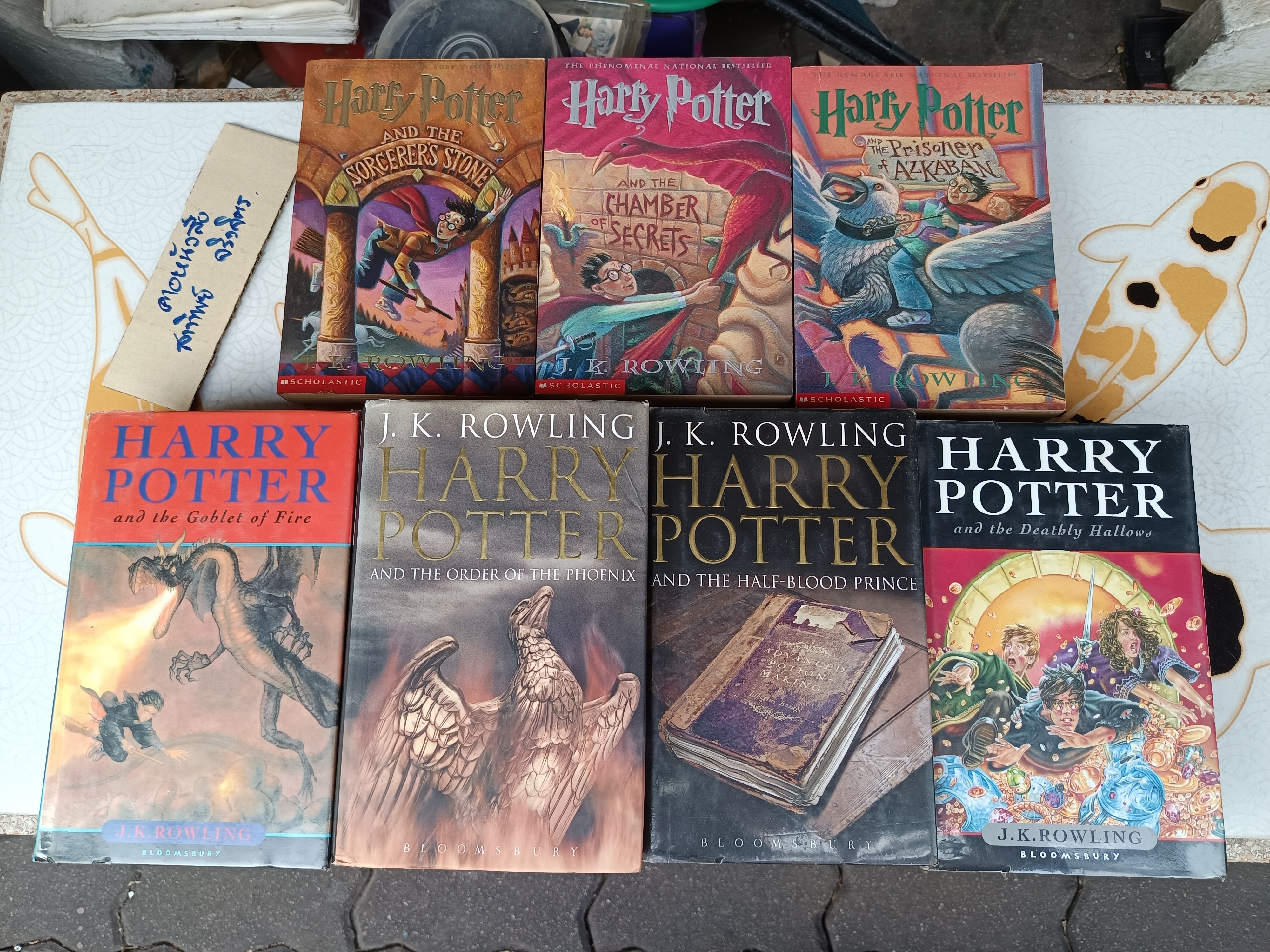 (ขายรวม 7 เล่ม) HARRY POTTER ฉบับภาษาอังกฤษ #แฮร์รี่ พอตเตอร์