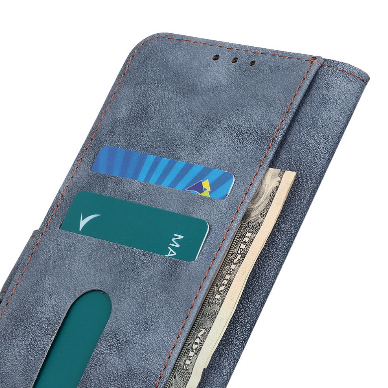 Case OPPO A15#เคสฝาพับหนัง PU สไตล์ Vintage คุณภาพดี