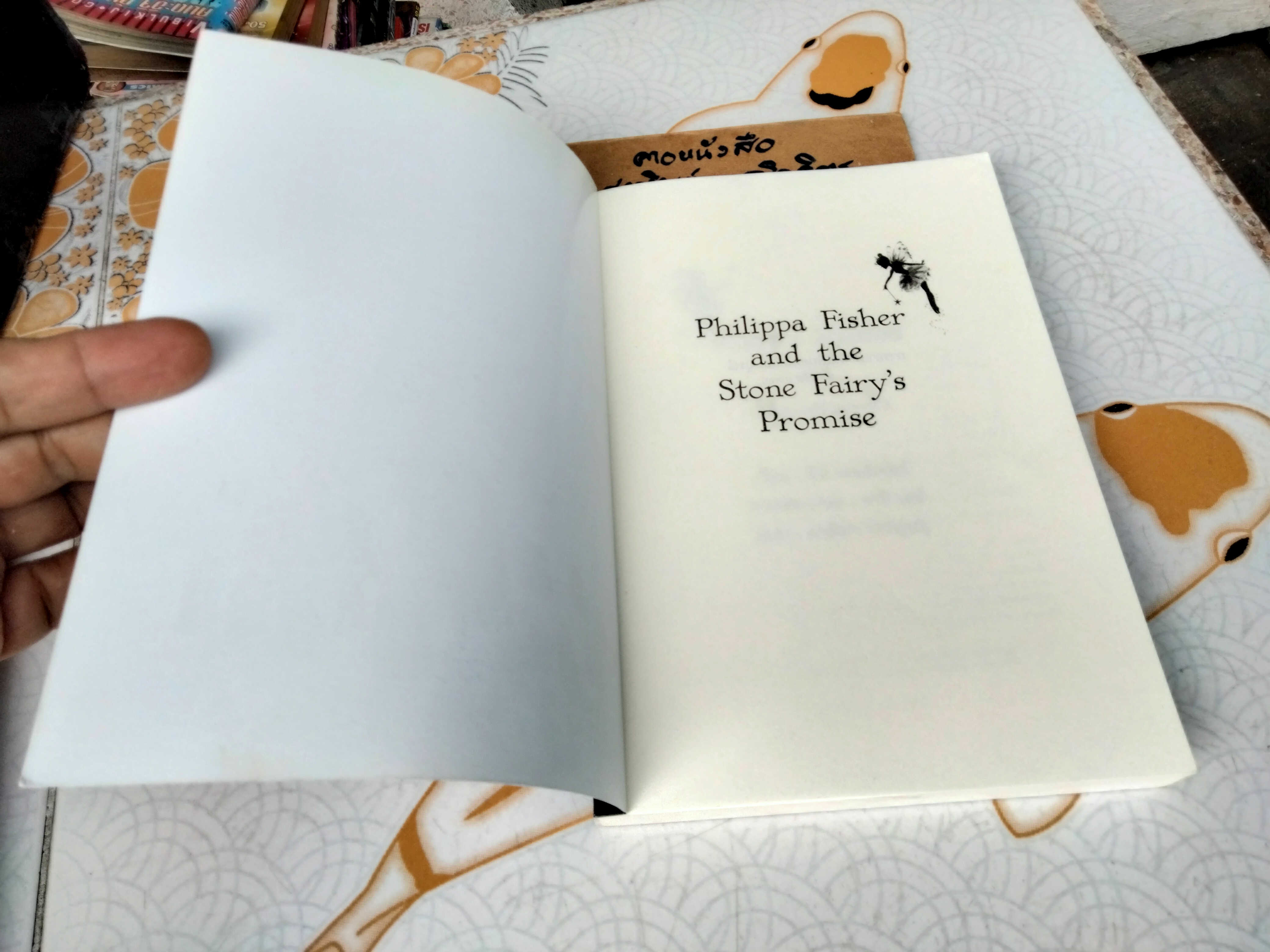 ฟิลิปป้า ฟิชเชอร์ กับสัญญาแห่งนางฟ้า Philippa Fisher and the Stone Fairy's Promise ผู้เขียน Liz Kessler (ลิซ เคสส์เลอร์)