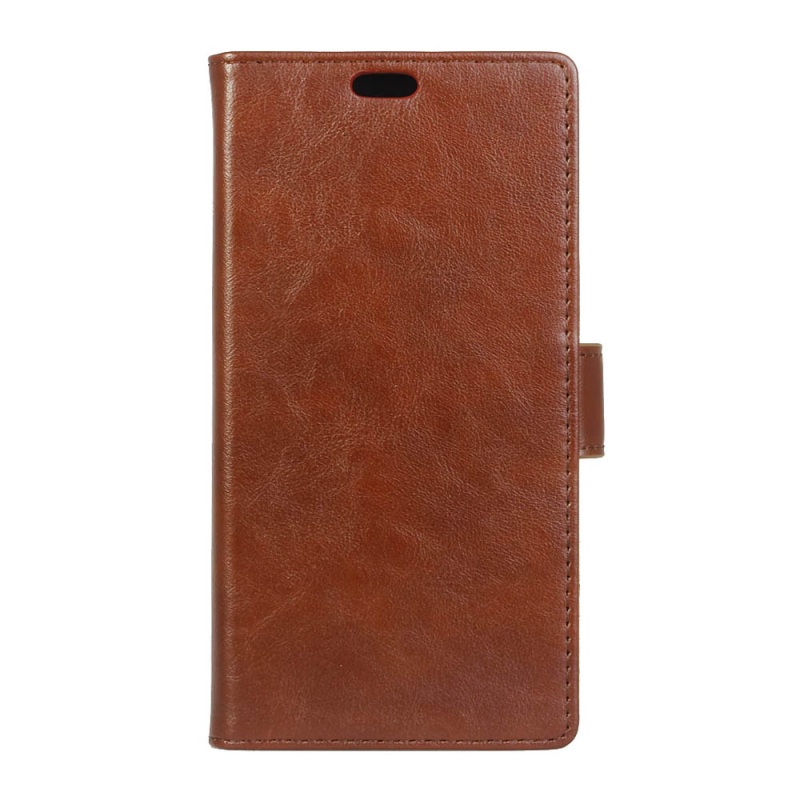Case Asus Zenfone 3 Max ZC553KL เคสหนังฝาพับ สไตล์กระเป๋าสตางค์ผิวเรียบ Crazy Horse Leather Wallet Case