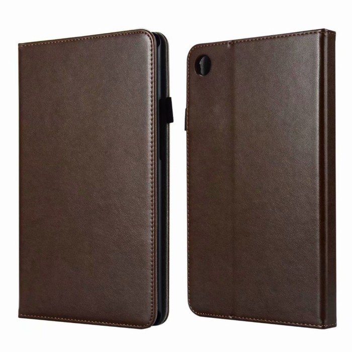 Case Huawei MediaPad M5 Pro 10.8 นิ้ว #เคสฝาพับหนัง PU มีที่สวมนิ้ว PU Leather Stand Card Holder with Hand Strap