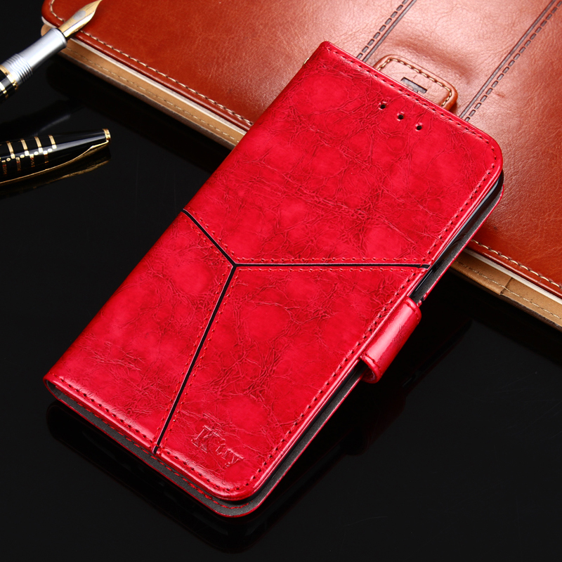 Case Nokia 8 #เคสฝาพับสไตล์กระเป๋าสตางค์ Geometric Splicing K'TRY สวยงามทันสมัย