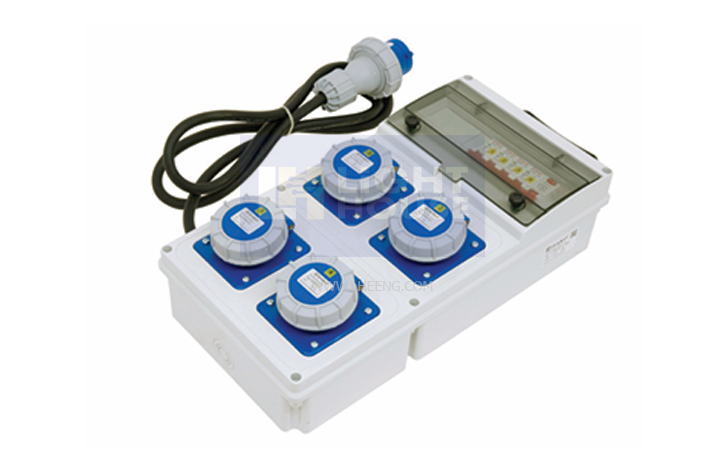 A10MF01-4 "DAKO PLUG" กล่องปลั๊กกระจายไฟ 16A 2P+E 230V IP65 (ชุดปลั๊ก IP67)