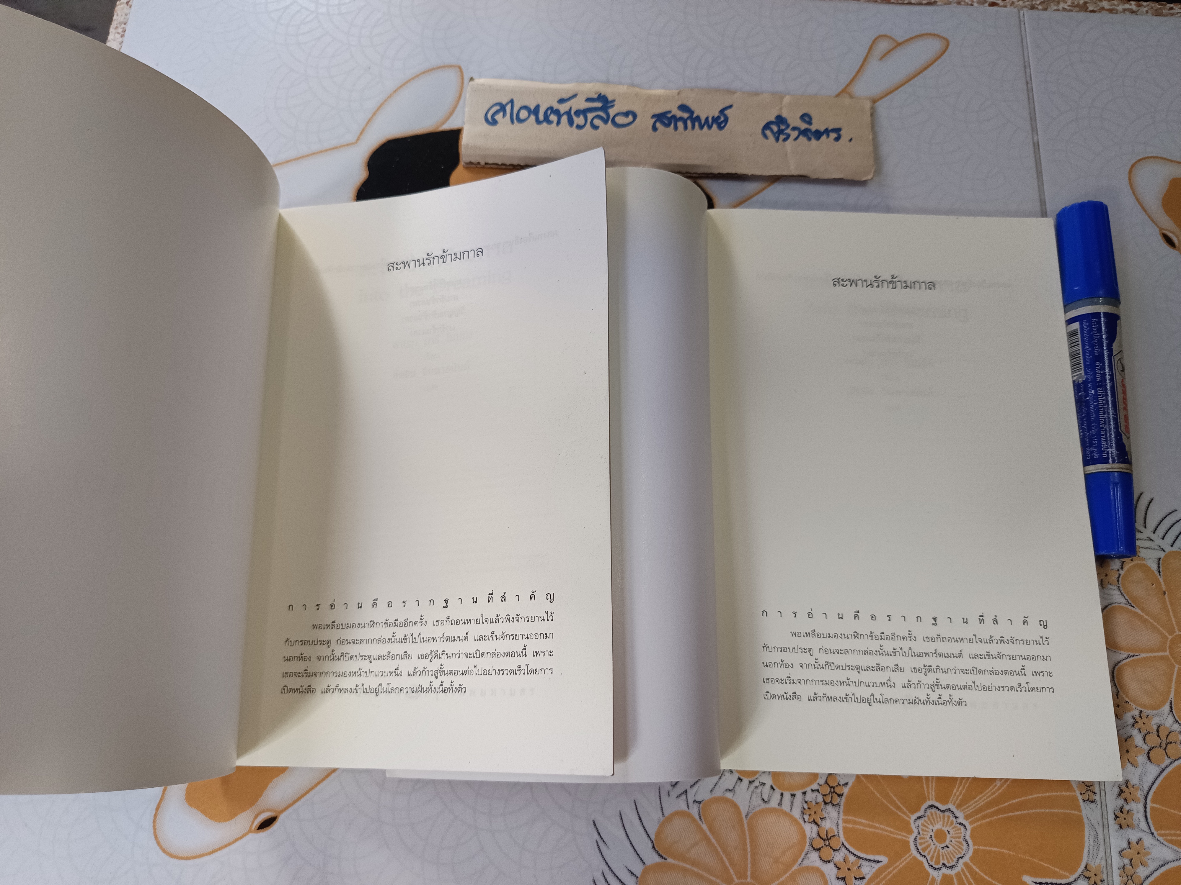 สะพานรักข้ามกาล Into the Dreaming เล่มสุดท้ายของชุด "ไฮแลนเดอร์" คาเรน มารี โมนนิ่ง เขียน ขีดขิน จินดาอนันต์ แปล