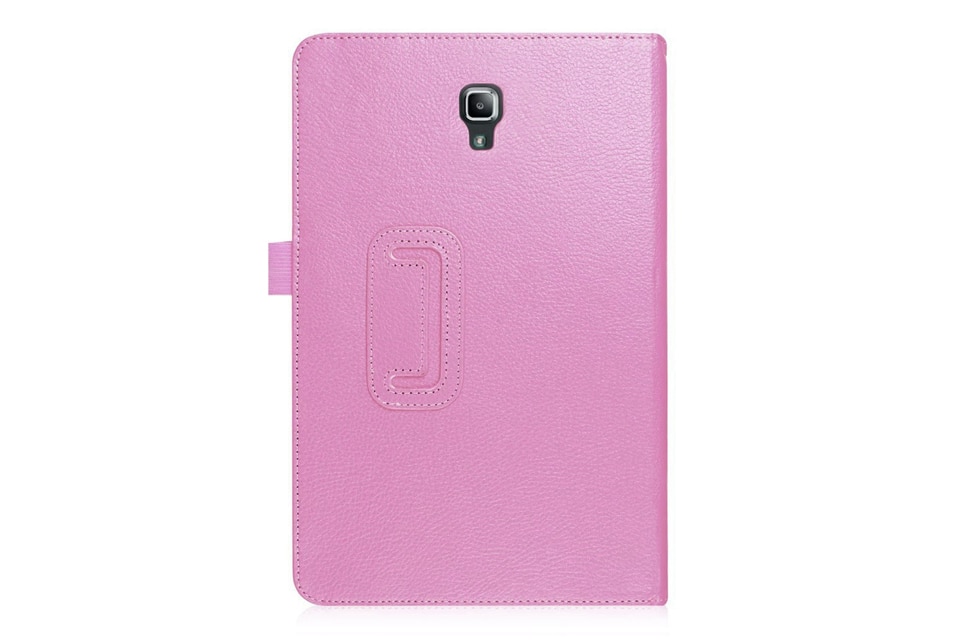เคส Samsung Galaxy Tab S4 10.5นิ้ว T830/T835 #เคสฝาพับหนัง PU ผิวลิ้นจี่ Litchi Skin Leather Case