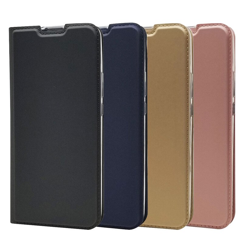 Case Huawei Y7p #เคสแบบฝาพับหนัง PU Magnetic Adsorption Stand Leather Card Holder