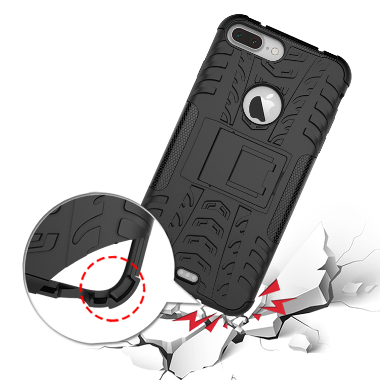 iphone 7 plus / 8 plus #เคสฝาหลังมีขาตั้ง Cool Tyre PC + TPU Case Dual Guard with Kickstand