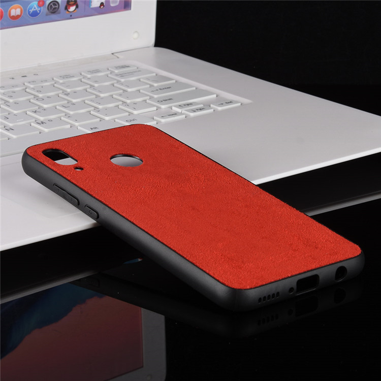 Case Huawei nova 3 #เคสฝาหลังพลาสติกเคลือบผ้ากำมะหยี่ PC + TPU Retro Velvet Cloth Coated