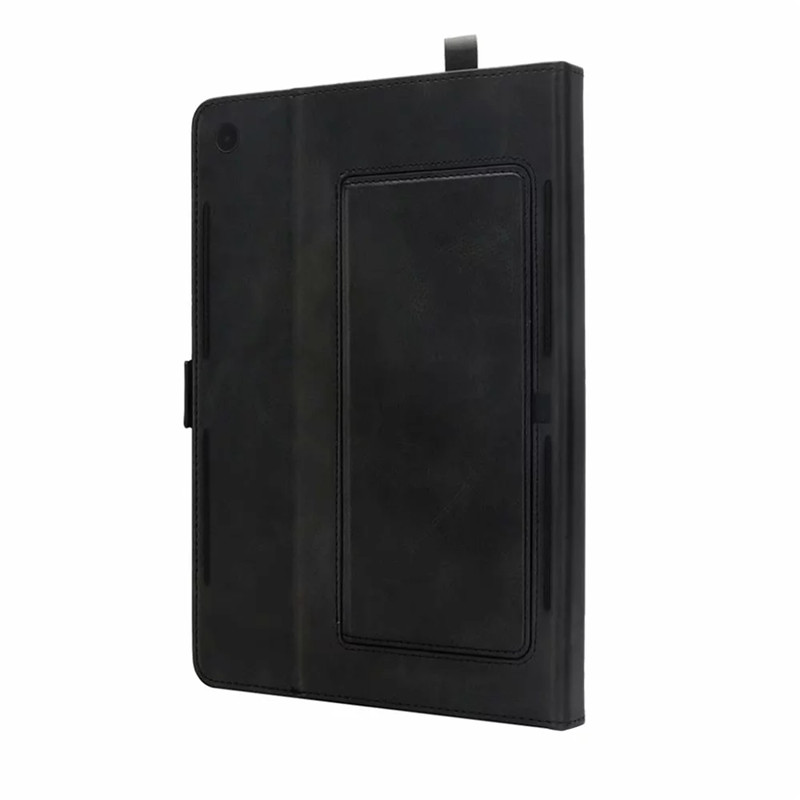 เคส Huawei Mediapad M5 Pro 10.8 นิ้ว #เคสแบบฝาพับหนัง PU ช่องเสียบการ์ดภายนอกและภายใน Flip Card Slots Stand Leather