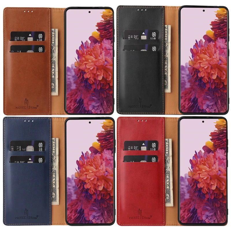 เคส Samsung Galaxy S21#เคสหนัง PU สไตล์กระเป๋าสตางค์พร้อมช่องใส่การ์ด Luxury Flip Stand Card Phone Leather Wallet Cover Casing