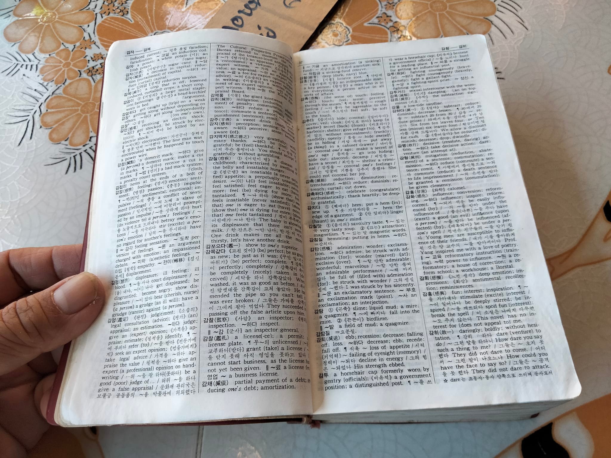 MINJUNGSEORIM'S ESSENCE KOREAN- ENGLISH DICTIONARY (มือสอง)