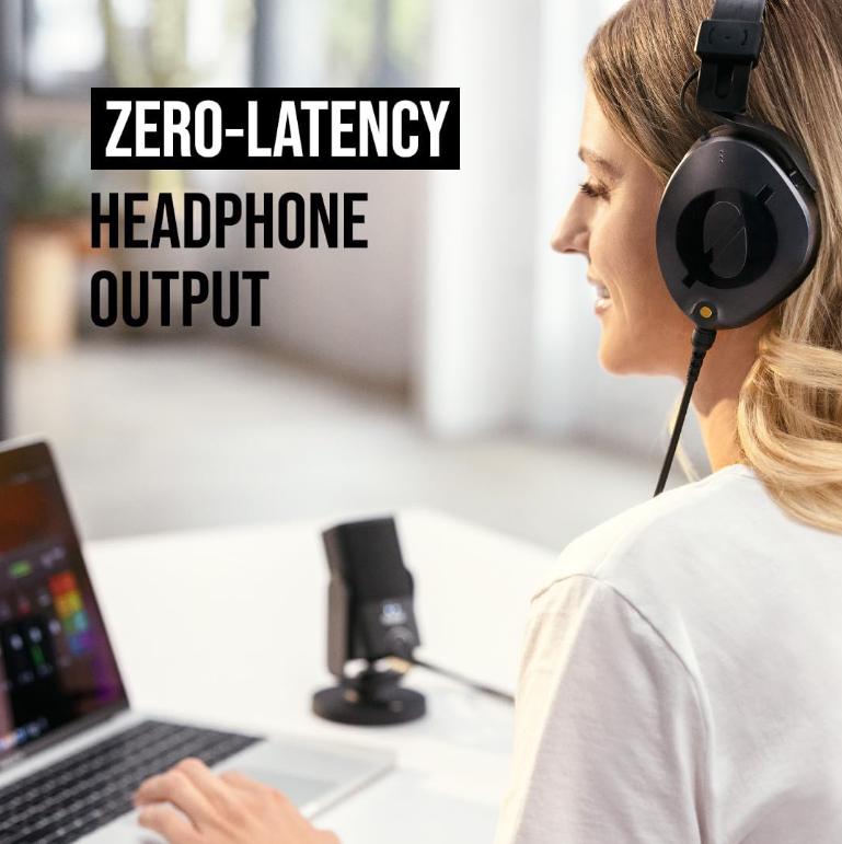 (Pre Order) Rode® NT USB Mini Studio Quality Usb Microphone, Black ไมโครโฟน USB คอนเดนเซอร์ ตั้งโต๊ะ