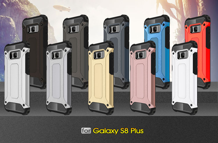 เคส Samsung Galaxy S8 Plus ชุดหุ้มเกราะกันกระแทกไฮบริด พลาสติก + TPU