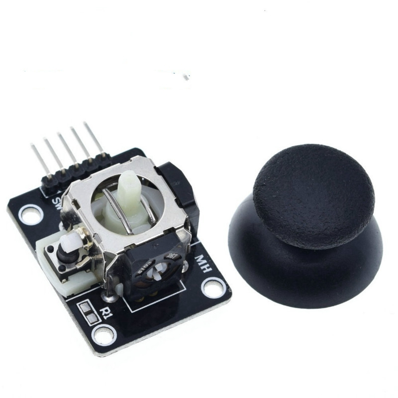 Joystick dual - axis xy จอยสติ๊กควบคุม ps 2 สําหรับ arduino KY-023 Sensor Module
