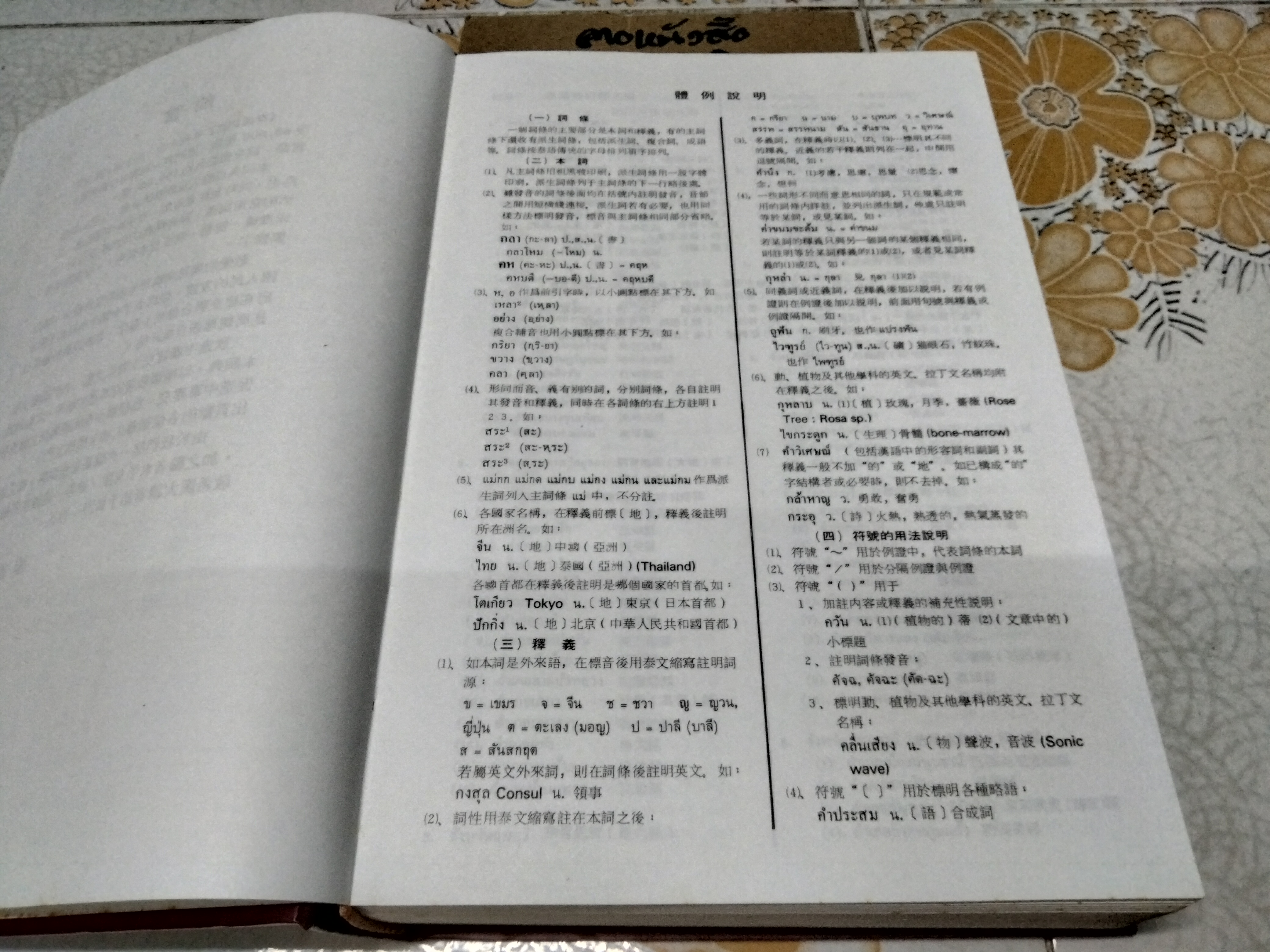 พจนานุกรม ไทย-จีน (ปกแข็ง)