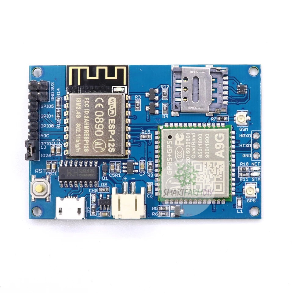 All in one WiFi+Cellular+GPS tracking