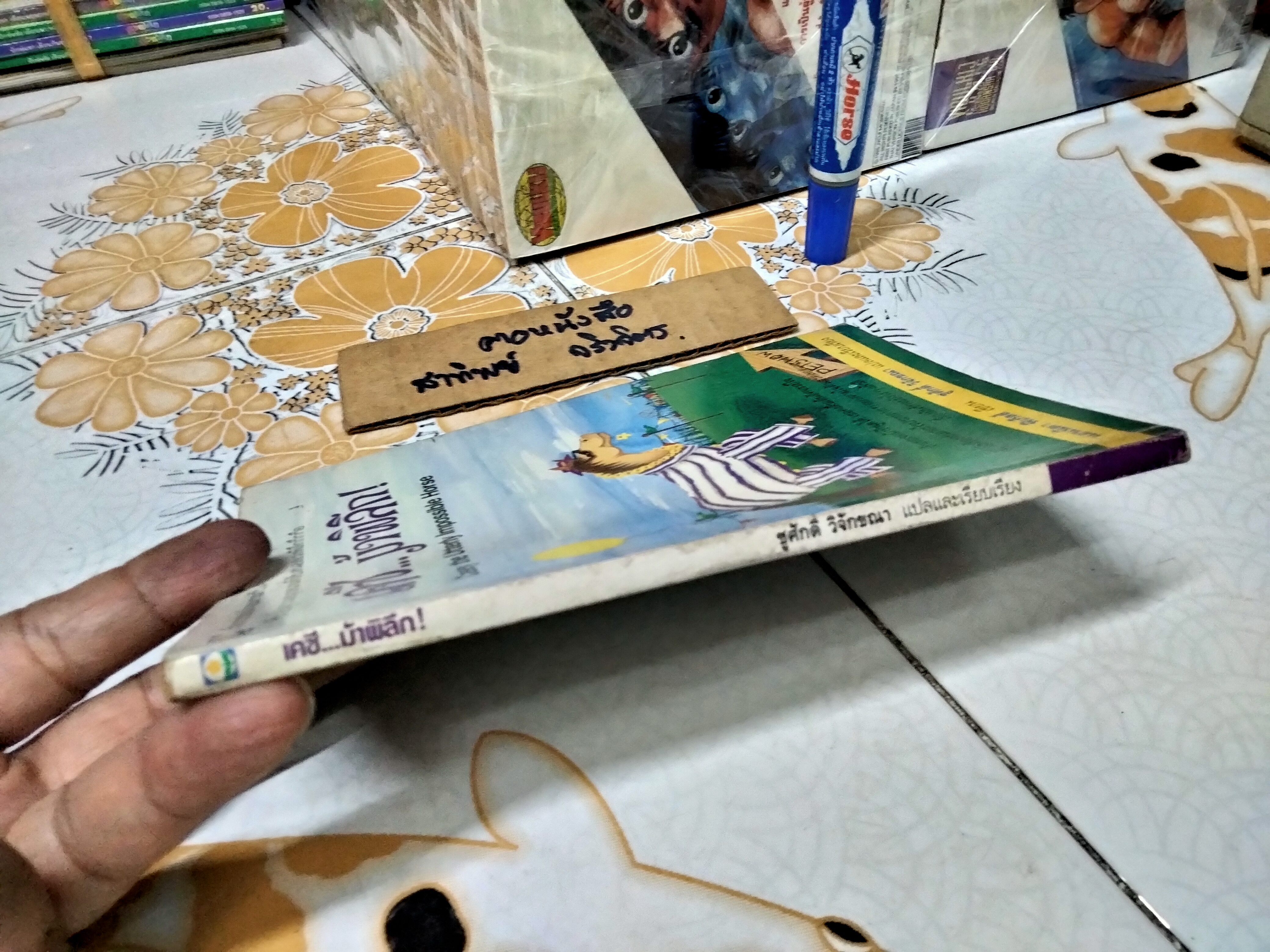 เคซีม้าพิลึก (Casey The Utterly Impossible Horse) แอนนิตา ฟีเกิลส์ (Anita Feagles) ชูศักดิ์ วิจักขณา แปล พิมพ์ครั้งแรก2537