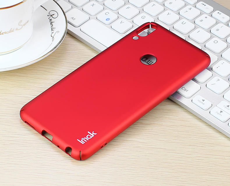 เคส Asus Zenfone Max Pro (M1) #เคสฝาหลัง IMAK Jazz Skin Feel Plastic + ฟิล์มกันรอย