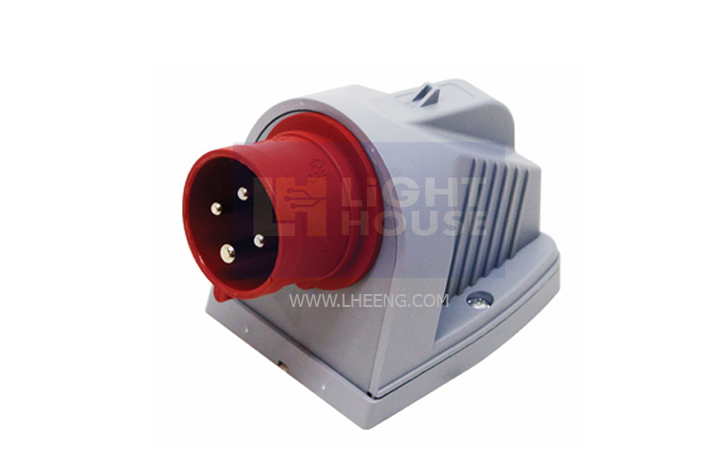 HTB-514 "DAKO PLUG" ปลั๊กตัวผู้ติดลอย (3P+E) 16A 400V 6H IP44