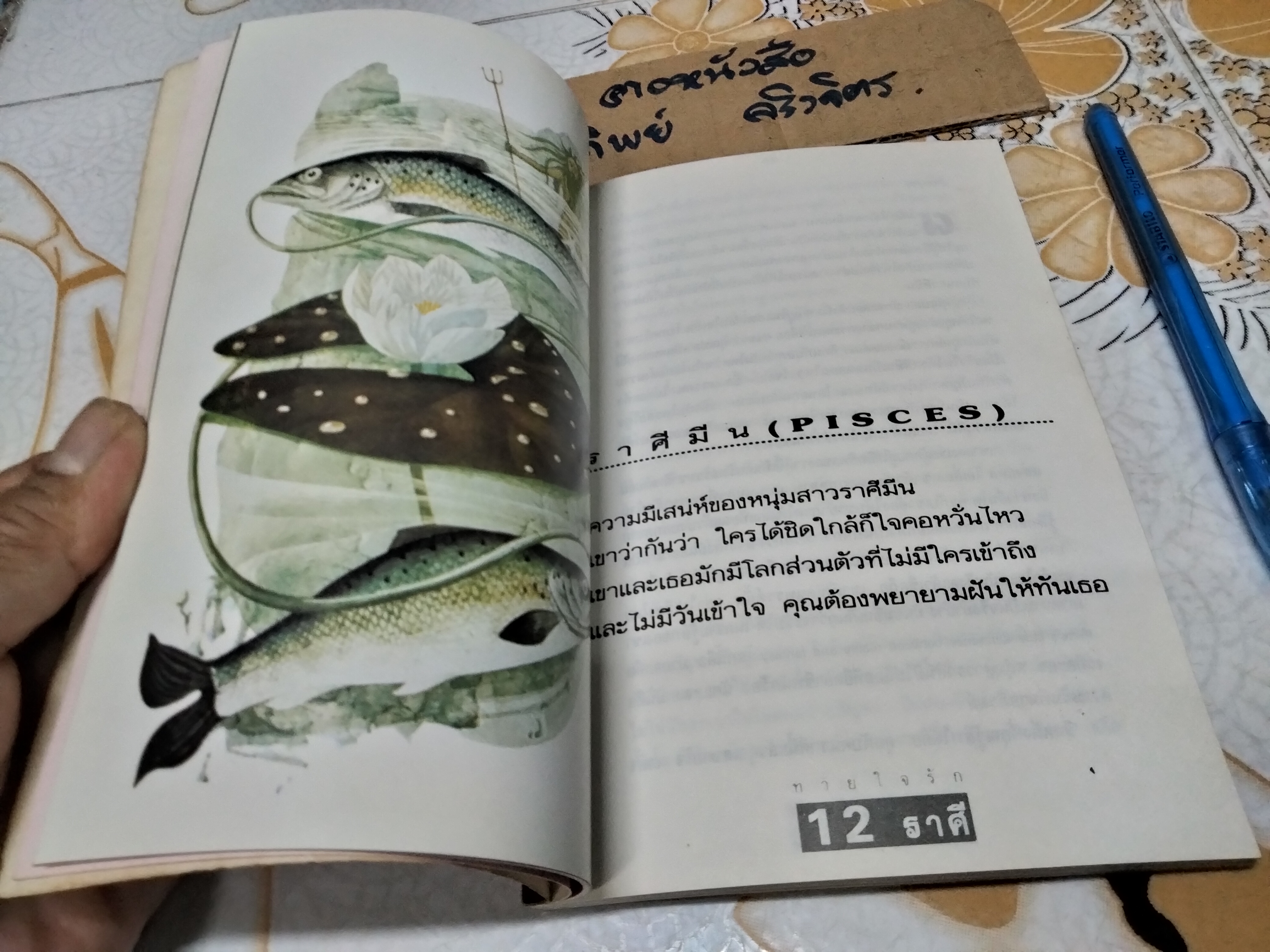 ทายใจรัก 12 ราศี - ขุนทอง อสุนี ณ อยุธยา , พิมพ์ปี พ.ศ.2536 **สินค้าหมด**
