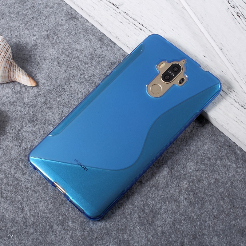 เคส Huawei Mate 9 #เคสฝาหลัง S Shape TPU