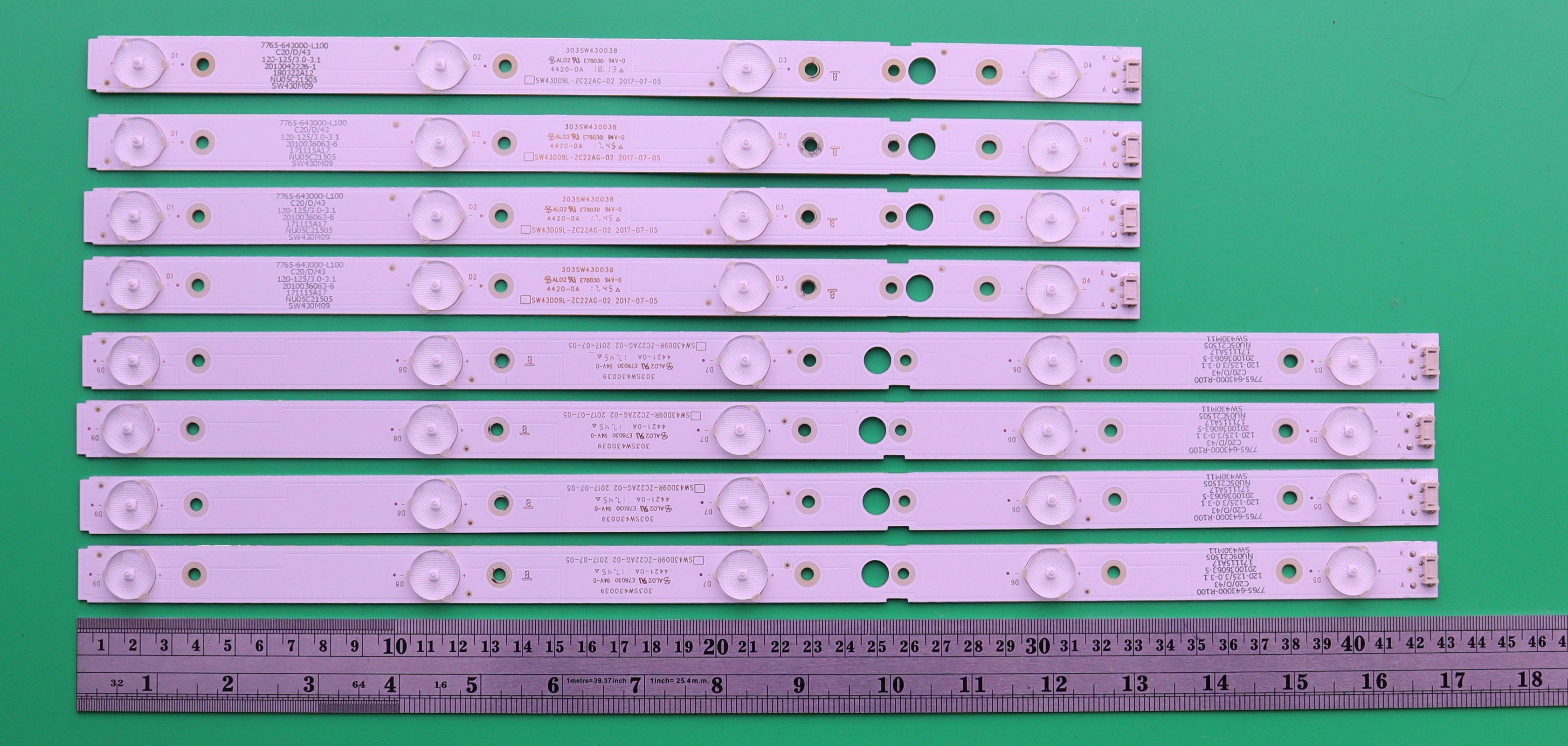 TOSHIBA 43L3750 4+5 X 4