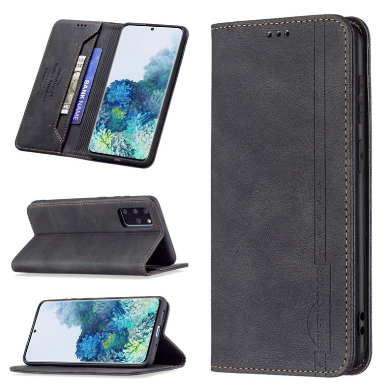 เคส Samsung Galaxy S20 FE / S20 FE 5G #เคสฝาพับหนังกระเป๋าสตางค์ Retro Luxury Matte Book Design Wallet